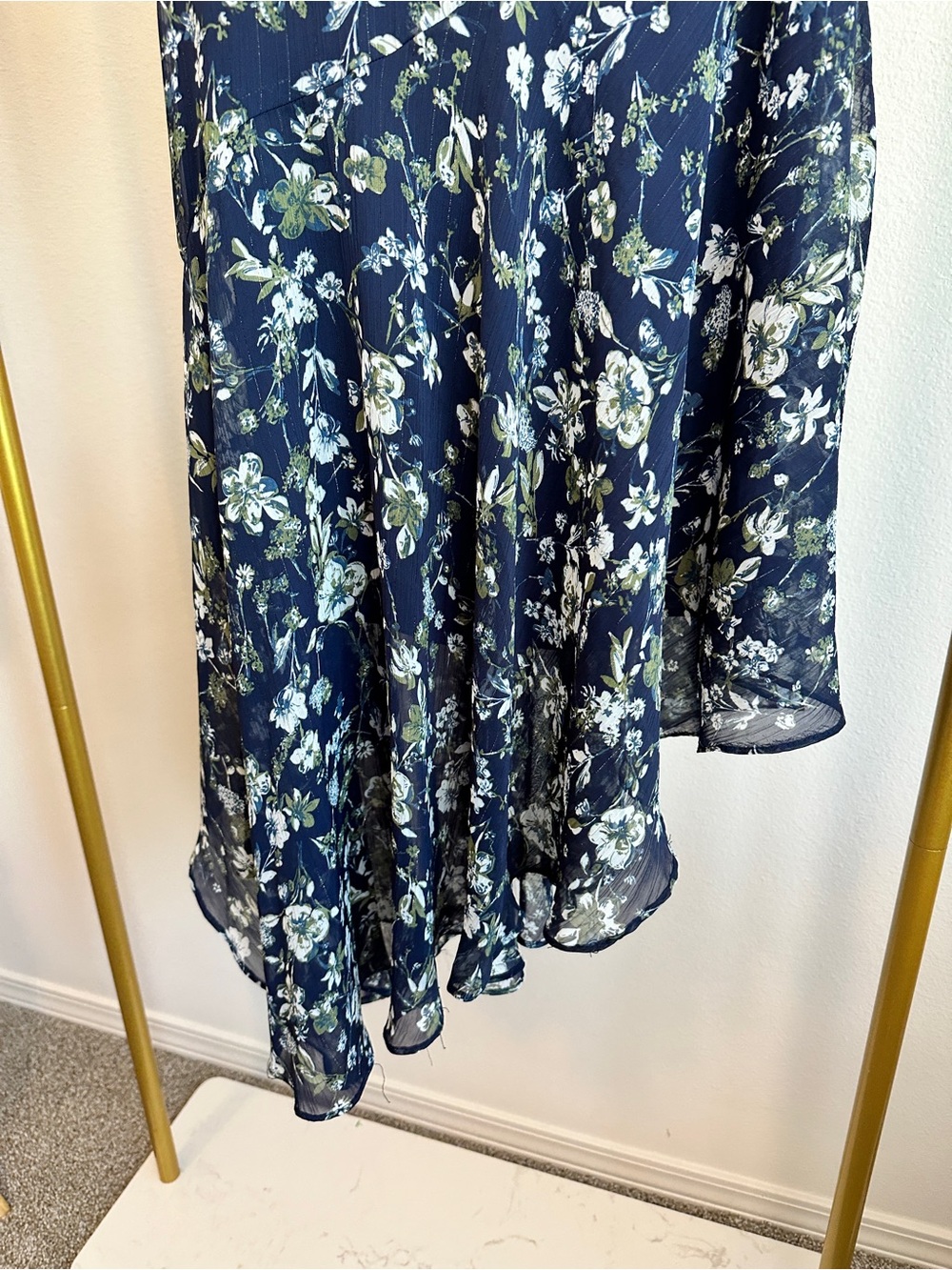 ASTR the Label Floral Flutter Sleeve Maxi Dress - Picture 9 of 16